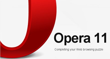 Opera 11 logo